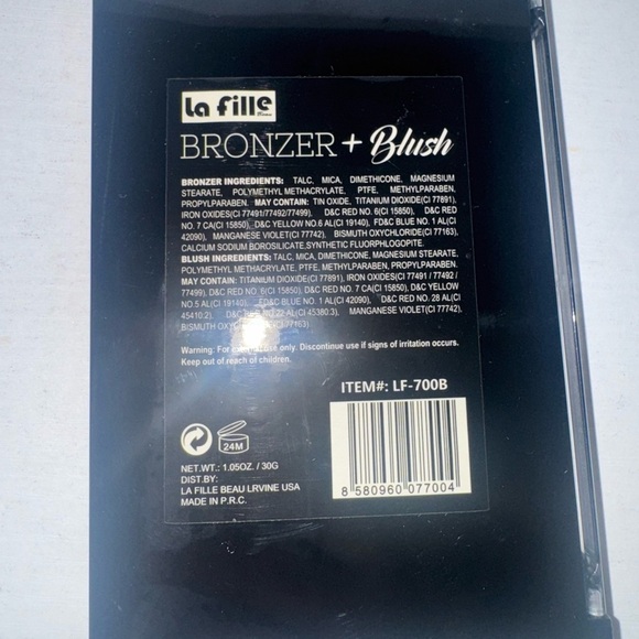 Brand New | Bronzer + Blush Palette - Pink, Brown, Tan - Picture 2 of 2